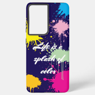 Life is a splash of color Phone Case