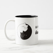 Life is all about balance Cat Yin Yang
