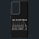 Life is all about balance motivational inspiration samsung galaxy case<br><div class="desc">Cool brush script typography Life is all about balance
life is all about balance,  balance,  brush script,  bulb,  cursive,  life quote,  light bulbs,  pendulum,  life saying,  script lettering,  incandescent lamp,  balance quote,  pendulum balls,  balance wheel,  script typography</div>