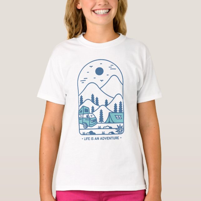 Life is an Adventure 3 T-Shirt (Front)