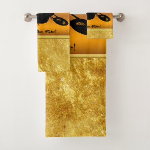 Life is an adventure enjoy the ride bath towel set