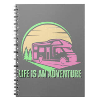 Life is an adventure notebook