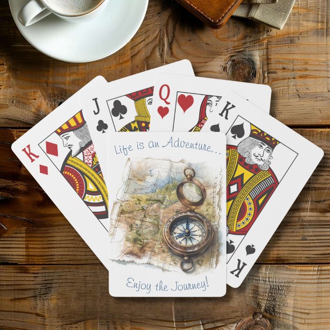 Life Is An Adventure Playing Cards (Creator Uploaded)