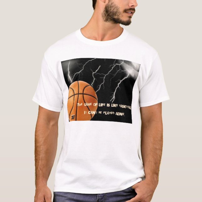 Life is basketball T-Shirt (Front)