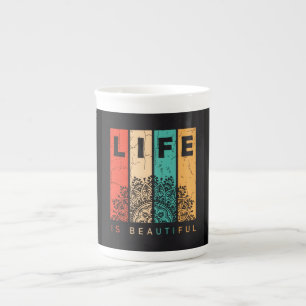 Life Is Beautiful Bone China Mug