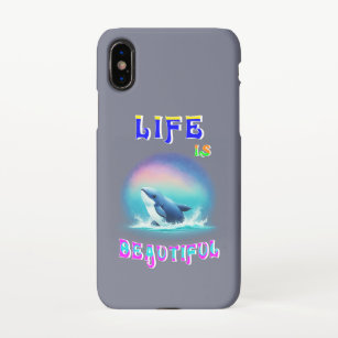 Life Is Beautiful Hermanus Africa September Whale iPhone X Case