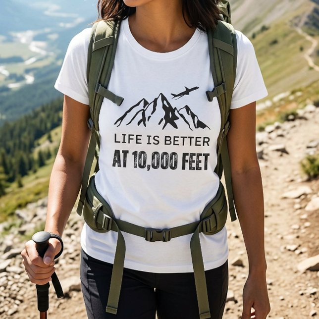 Life is Better at 10,000 Feet Mountain Tee (Life is Better at 10,000 Feet Mountain Tee)