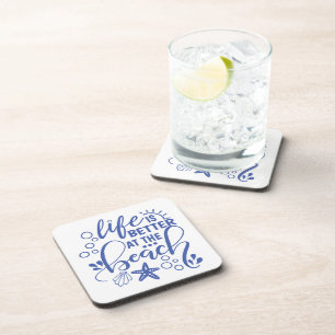 Life Is Better At Beach Beach House Ocean Condo  Coaster