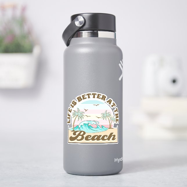 Life is better at the beach (HydroFlask)