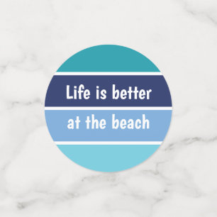 Life Is Better At The Beach Confetti