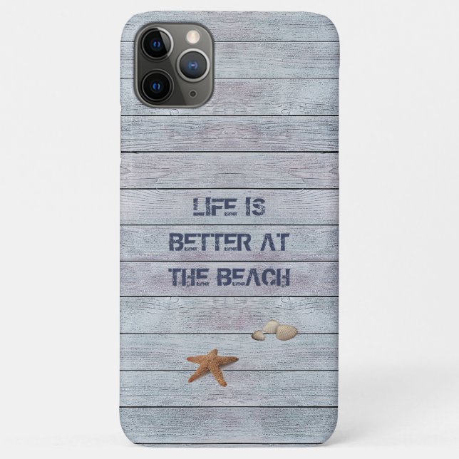 Life is better at the Beach custom  Phone Case (Back)