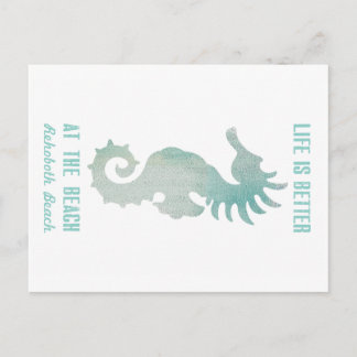 Life Is Better At The Beach Rehoboth Beach Postcard