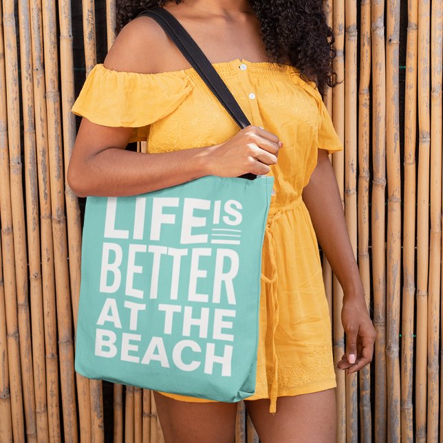 Life is Better at the Beach Tote Bag (Creator Uploaded)