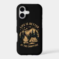 Life Is Better At The Campfire Camper Camp Camping