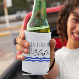 Life is Better at the Lake Boating Waves Can Cooler