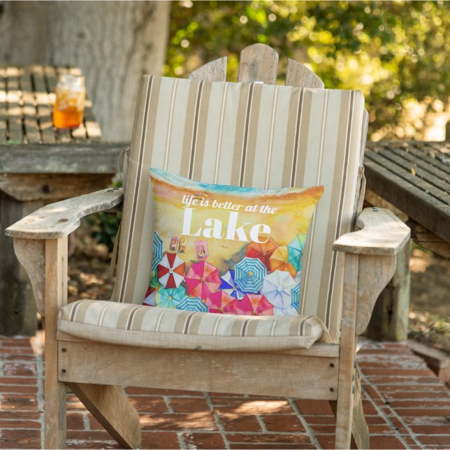 Life is Better at the Lake Cushion (Chair)