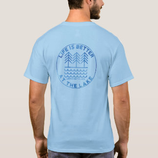 Life Is Better At The Lake Double Sided Tee