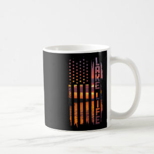 Life Is Better At The Lake Pontoon Boating Wakeboa Coffee Mug