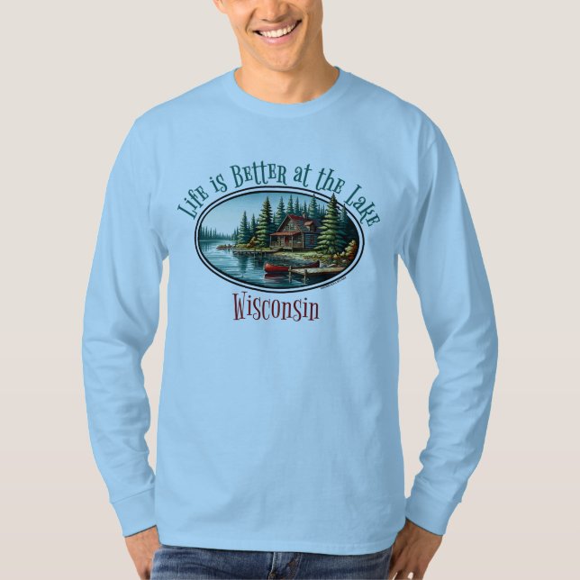 Life is Better at the Lake T-Shirt (Front)