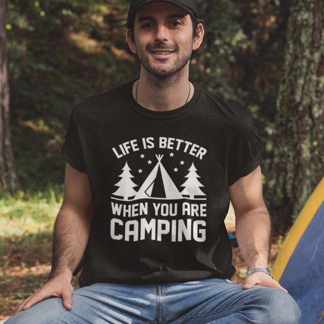 Life Is Better Camping T-Shirt (Creator Uploaded)