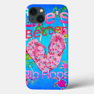 Life Is Better In Flip Flops iPhone 13 Case