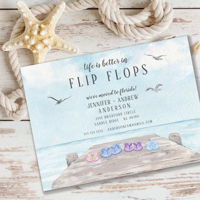 Life Is Better In Flip Flops Moving Announcement (Creator Uploaded)