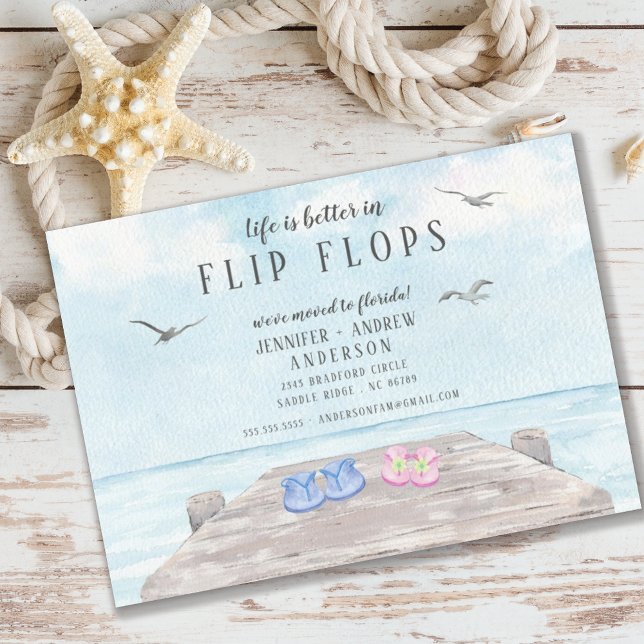 Life Is Better In Flip Flops Moving Announcement (Creator Uploaded)