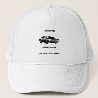 Life Is Better On Four Wheels Cap