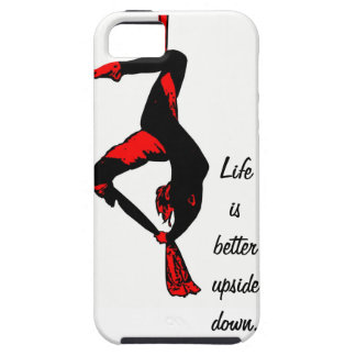 Life is better upside down phone cover