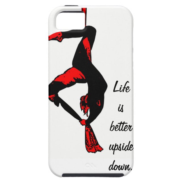 Life is better upside down phone cover (Back)