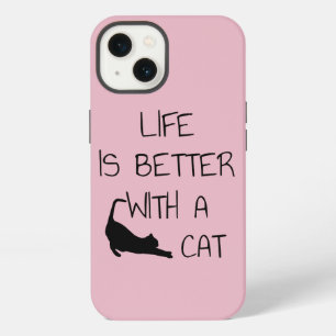 Life Is Better With A Cat - Cat Lovers iPhone 13 Case