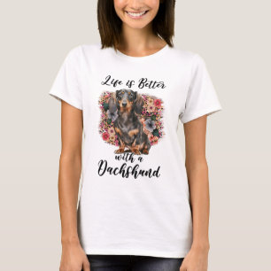 Life Is Better With A Dachshund T-Shirt