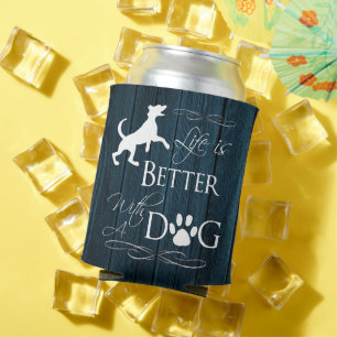 Life is better with a Dog Cooler - Blue