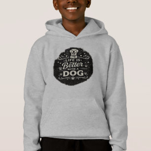 Life Is Better With a Dog – Cute Dog Lover Vintage