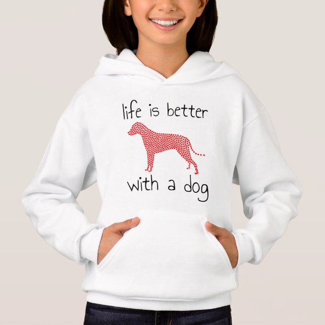Life Is Better With A Dog - Dog Lovers    (Front)