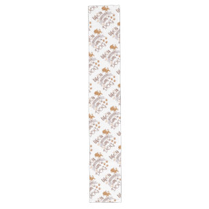 Life is Better With a Dog quote funny chihuahua Long Table Runner