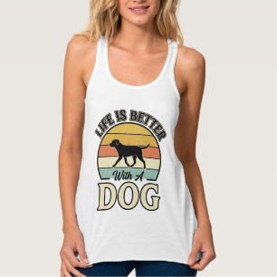 Life Is Better With A Dog Vintage Shirt Design_1