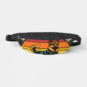 Life Is Better With A Dog - Vintage Sunset Bum Bags