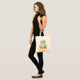 Life is Better With a Fish Tank, Funny Aquarium Tote Bag