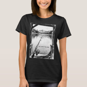 Life Is Better With a Rod – Scenic Fishing Lake T-Shirt