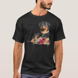 Life Is Better With A Rottweiler Classic 40 T-Shirt