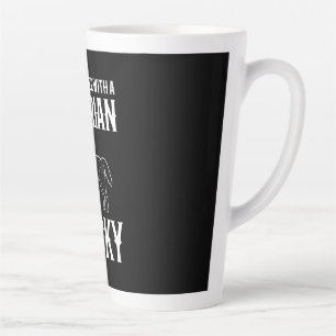 Life Is Better With A Siberian Husky Dog Latte Mug