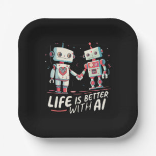 Life is better with AI Paper Plate