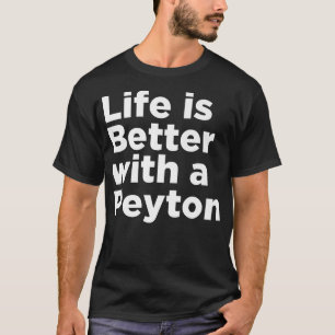 Life is Better with an Autumn Name Personalised Ni T-Shirt
