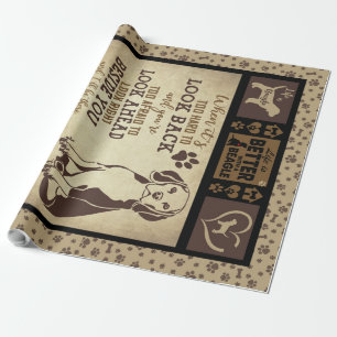 Life Is Better With Beagle Dog Blanket, Wrapping Paper