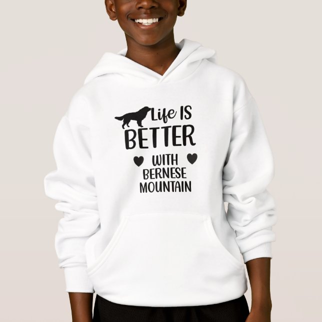 Life is better with bernese Dog, Bernese Lover (Front)