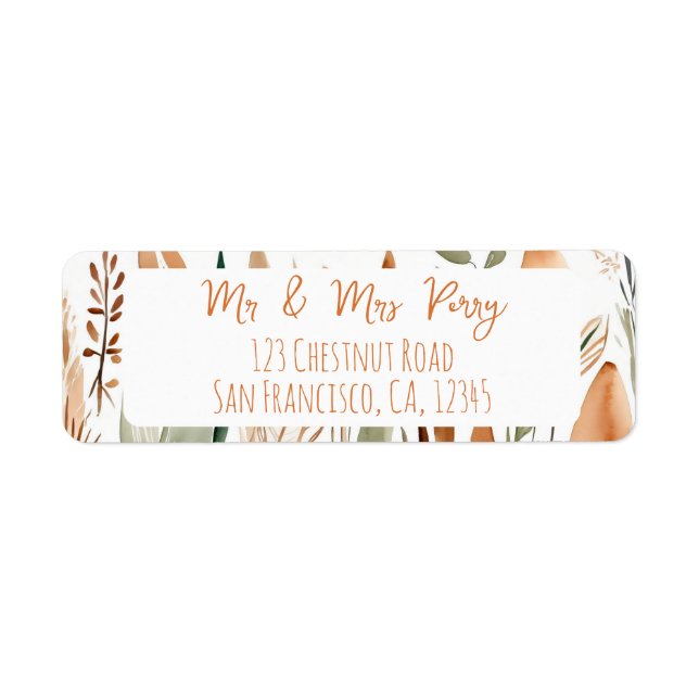 Life Is Better with Boho Vibes - Return Address (Front)