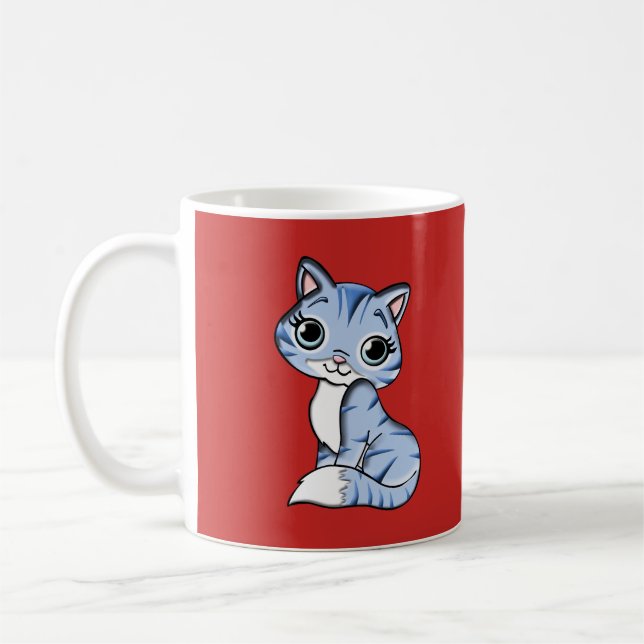 LIFE IS BETTER WITH CATS Coffee Mugs (Left)