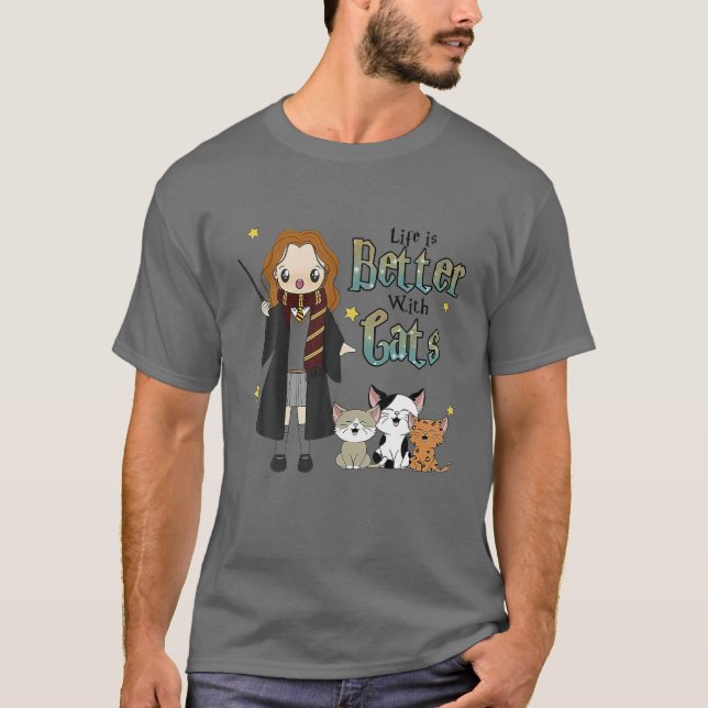 Life Is Better With Cats T-Shirt (Front)