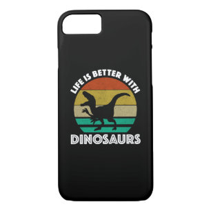 Life Is Better With Dinosaurs Case-Mate iPhone Case